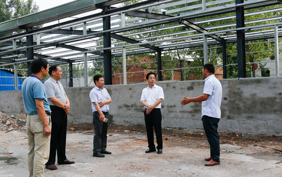 张书民督导调研扶贫就业创业基地建设和燃煤新利(中国)拆改工作 中国财经新闻网 www.prcfe.com