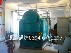 DZH1-1.0-T型1吨生物质蒸汽新利（中国）和10万大卡生物质导热油炉安装现场