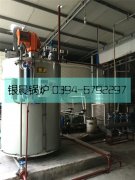 1吨贯流蒸汽新利（中国）安装现场