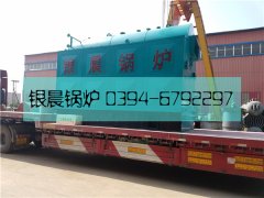 2吨卧式活动炉排生物质蒸汽新利（中国）发货